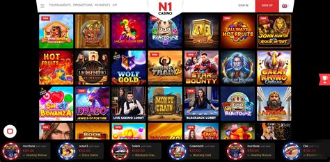 n1 casino cash out